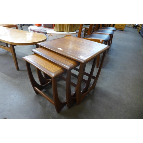 102 - A G-Plan Astro teak nest of tables