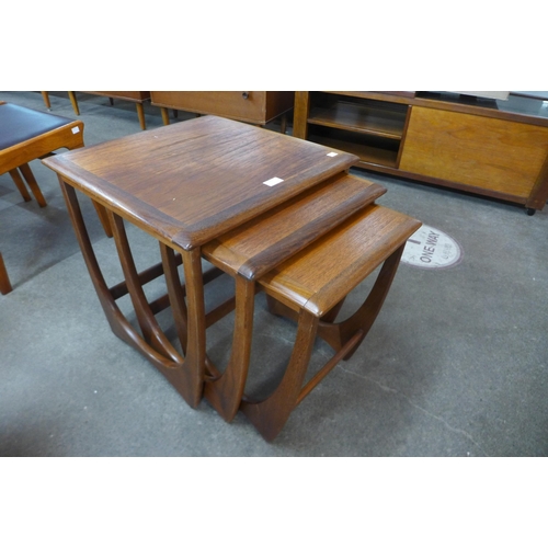 102 - A G-Plan Astro teak nest of tables