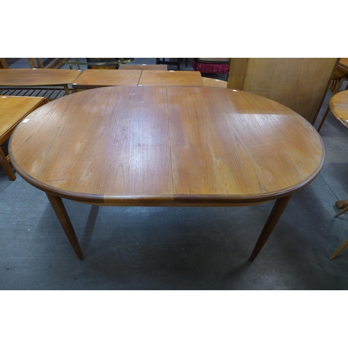 107 - A G-Plan Fresco teak extending dining table