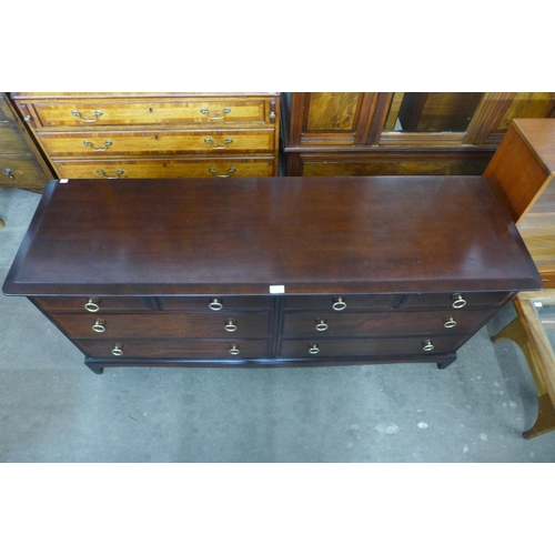 146 - A Stag Minstrel mahogany Captain's chest of drawers