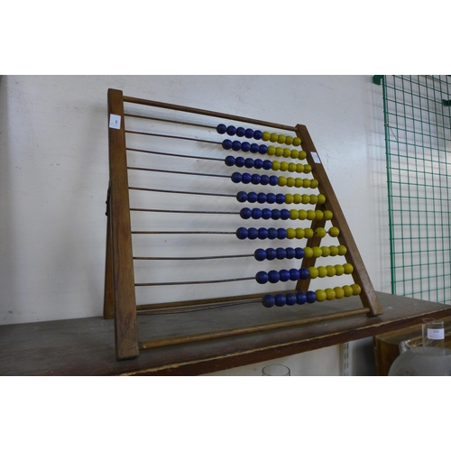 350 - A vintage abacus