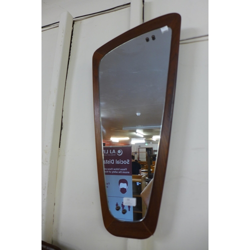 59 - Two teak framed mirrors