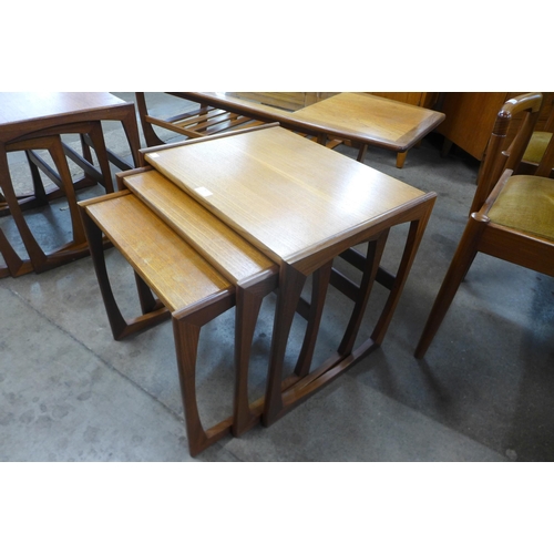 79 - A G-Plan Quadrille teak nest of tables