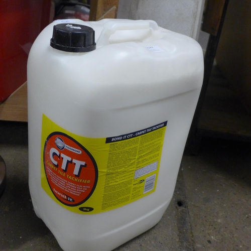 2315 - 5kg CTT (carpet tile tackifier) in plastic container * This lot is subject to VAT