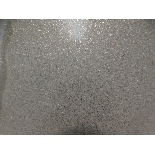 3214 - Worktop Galaxy White Metallic Champagne 1850 x 630 x 23mm, RRP £798.34 inc. VAT * This lot is subjec... 