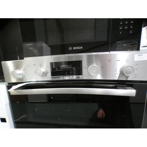 3224 - Bosch Series 2 Built-In Double Oven - H888xW594xD550, RRP £507.5 inc. VAT - model no.:- MHA133BR0B *... 