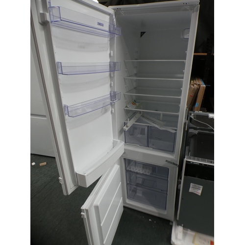 3230 - Zanussi 70/30 Integrated Fridge Freezer - H1772xW540xD549, RRP £379.17 inc. VAT - model no.:- ZBB284... 