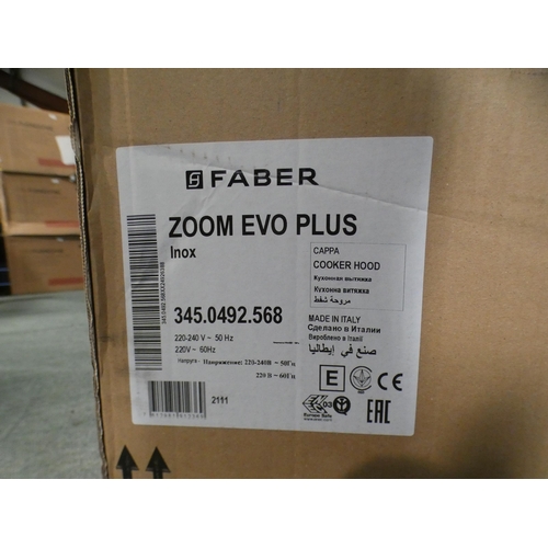 3231 - Faber Zoom Plus Island Hood - H405xW400xD400, RRP £1095.8 inc. VAT - model no.:- 345.0492.568 * This... 