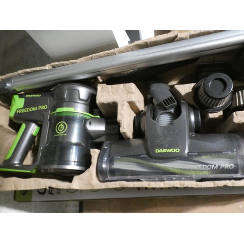 3021 - Daewood cyclone Freedom Pro 22.2v cordless vacuum * This lot is subject to VAT