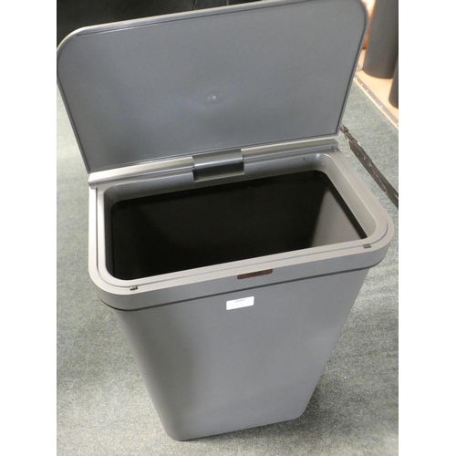 3041 - Grey tower 50L plastic sensor bin * This lot is subject to VAT