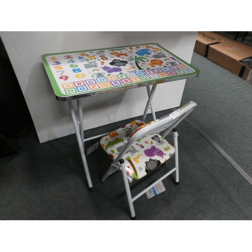 3053 - Galileo Safari child's study desk and chair * This lot is subject to VAT