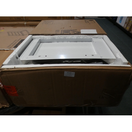 3137 - Stainless steel kitchen trolley * This lot is subject to VAT