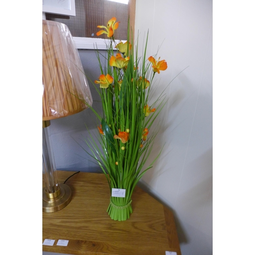 1429 - A 70cm grass sheaf of orange flowers (2360309)   #