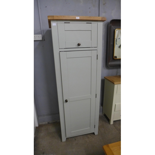 1456 - A Hampshire grey small larder unit marked *This lot is subject to VAT