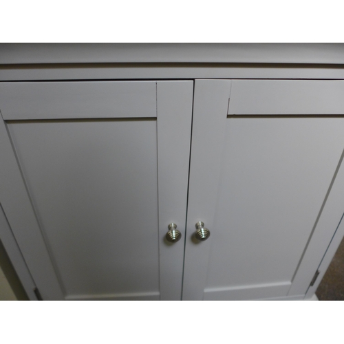 1630 - An Ashbourne grey painted two door cupboard (BRI-BF01) * This lot is subject to VAT