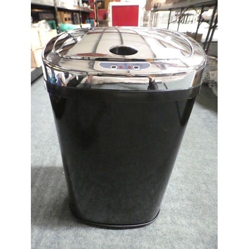 3078 - Black metal sensor bin (30ltr) * This lot is subject to VAT