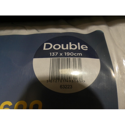 3095 - Silentnight Airmax 600 double mattress topper * This lot is subject to VAT