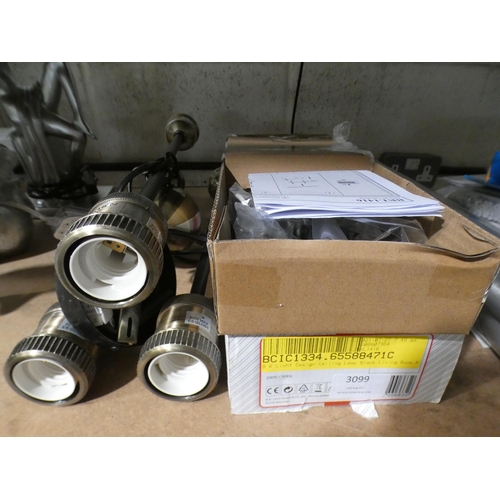 3099 - Two ceiling lights * This lot is subject to VAT