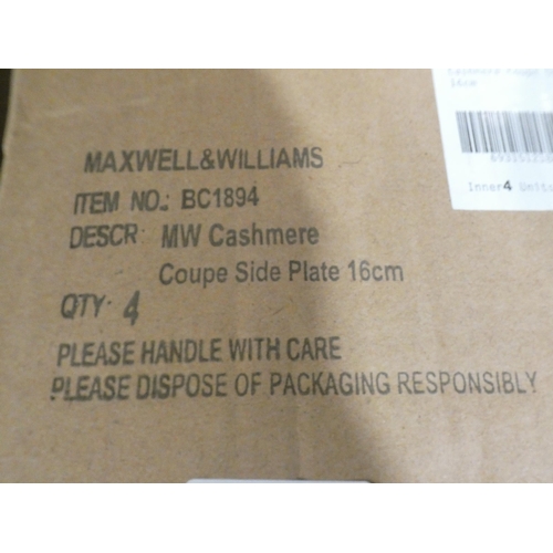 3029 - Quantity of Maxwell and Williams Coupe ceramic dinnerware * This lot is subject to VAT