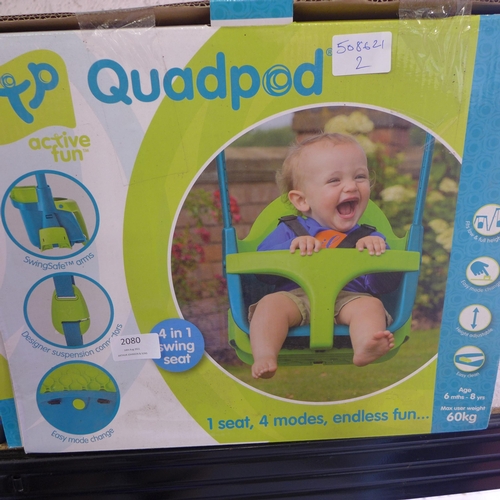 2080 - Quadpod baby swing