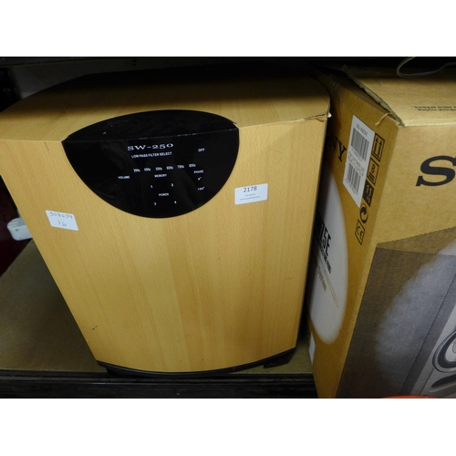 2178 - Wharfedale SW-250 sub woofer