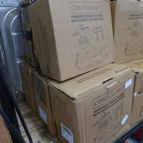 2279 - 5 Comfort Day steam cleaners - unused