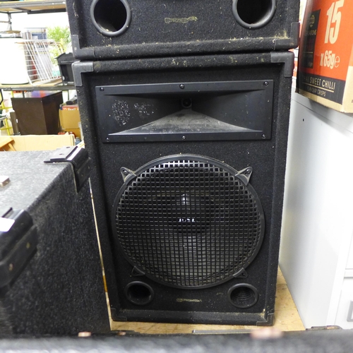 2299 - Pr. of RCL PA speakers