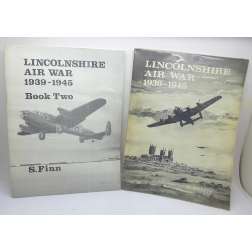 658 - Two Lincolnshire Air War books