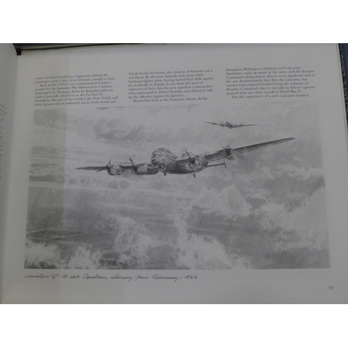 764 - Robert Taylor - aviation artist; Air Combat Paintings, volume 1, 2, 3 & 4