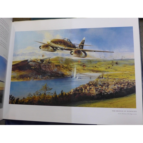 764 - Robert Taylor - aviation artist; Air Combat Paintings, volume 1, 2, 3 & 4