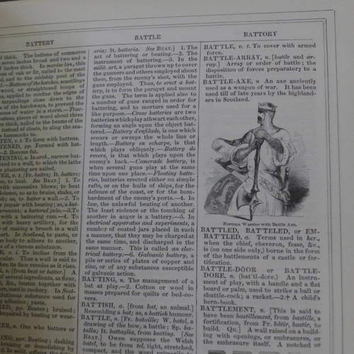 766 - Books; Imperial Dictionary, English, Technological and Scientific in two volumes with over 2500 wood... 