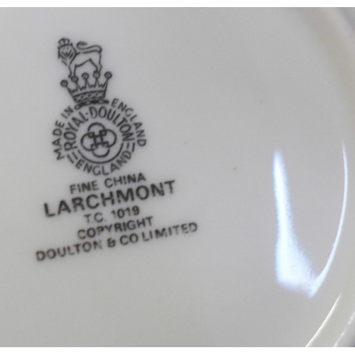 776 - Royal Doulton Larchmont tea and dinnerwares, sixty-seven pieces