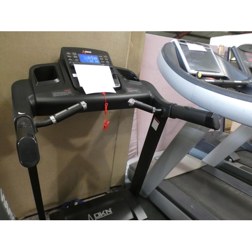 3089 - DKN EZ run foldable treadmill 183L x 85W x143H ( in use ) 116L x 85W x 159H ( folded) * this lot is ... 