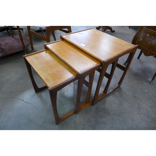 92 - A G-Plan Quadrille teak nest of tables