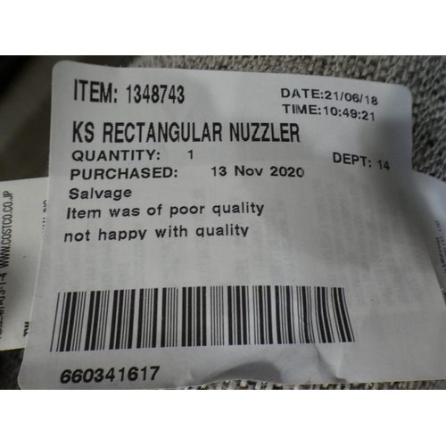 3007 - Kirkland Signature Rectangular Nuzzler (21cm x 25cm) (232-117) * This lot is subject to VAT