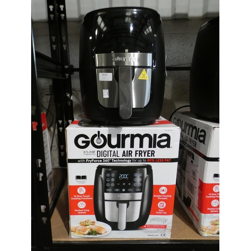 3019 - Gourmia Air Fryer   (232-81, 107) * This lot is subject to VAT