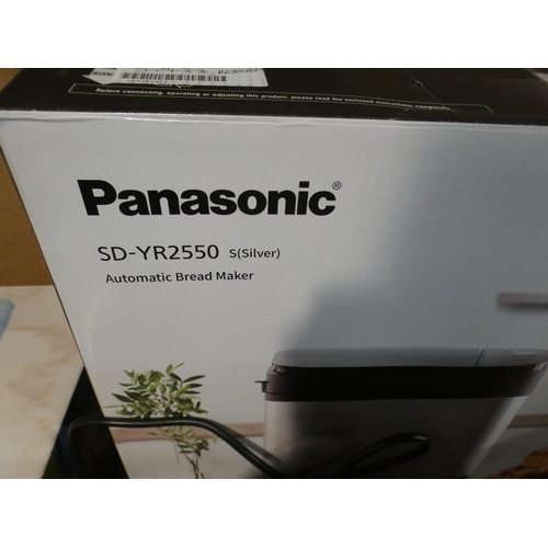 3028 - Panasonic Bread Maker (model:- SD-YR2550SXC), RRP £134.99 + VAT (232-77) * This lot is subject to VA... 