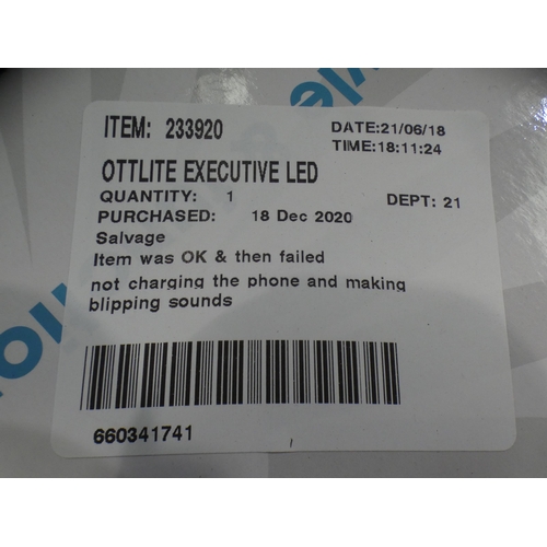 3032 - Ottlite Executive LED Desk Lamp (232-85) * This lot is subject to VAT