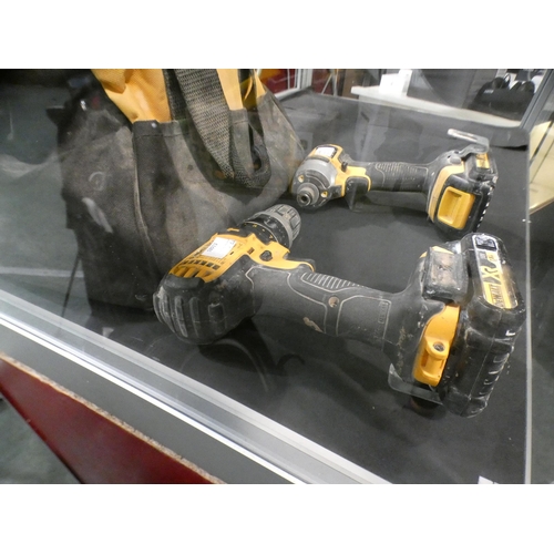 3144 - Dewalt Twin Pack Drill & Impact Driver Kit, RRP £149.99 + VAT (232-398) * This lot is subject to VAT