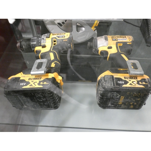 3146 - Dewalt Five Piece Kit - With Batteries (DCK523P3T-GB), RRP £539.99 + VAT (232-50) * This lot is subj... 