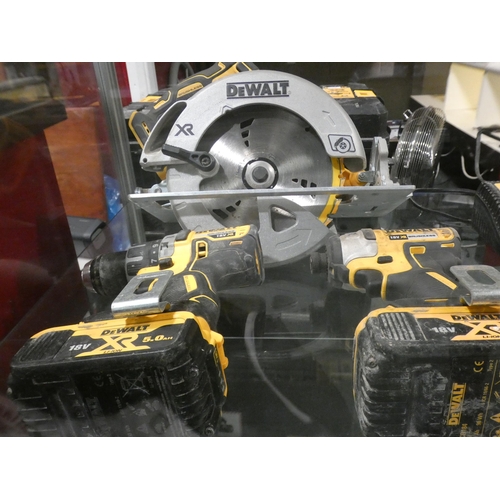 3146 - Dewalt Five Piece Kit - With Batteries (DCK523P3T-GB), RRP £539.99 + VAT (232-50) * This lot is subj... 