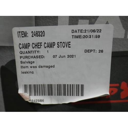 3181 - Camp Chef Camp Stove With Griddle, RRP £119.99 + VAT (232-247) * This lot is subject to VAT