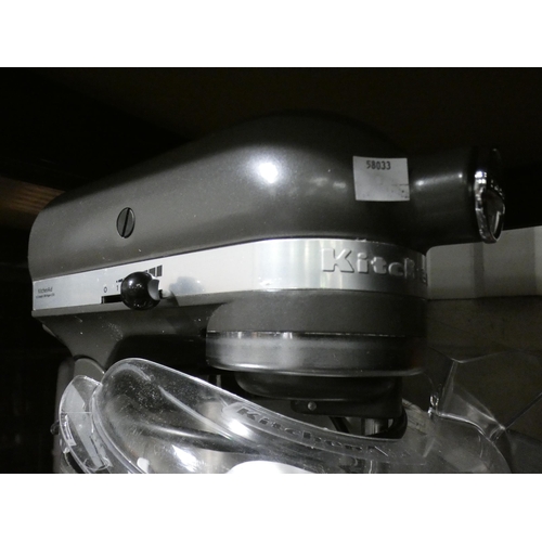 3184 - KitchenAid Slate Stand Mixer (model:- 5KSM95PSBSZ), RRP £269.99 + VAT (232-12) * This lot is subject... 