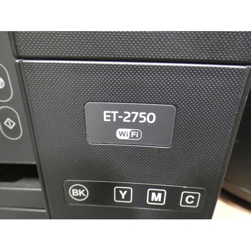 3201 - Epson Ecotank Printer (model:- ET-2750), RRP £169.99 + VAT (232-286) * This lot is subject to VAT