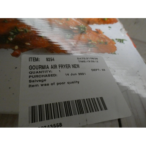 3202 - Gourmia Air Fryer (232-278) * This lot is subject to VAT