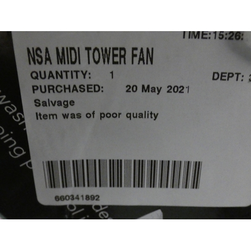 3229 - NSA Dual Position Midi Tower Fan (232-32) * This lot is subject to VAT