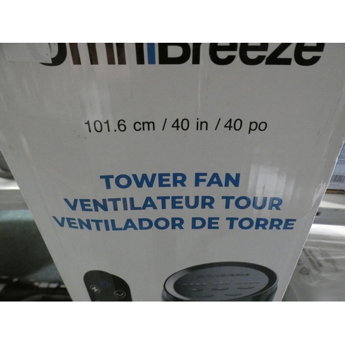 3244 - Omnibreeze 40 Tower Fan (model:- DC2018) (232-76) * This lot is subject to VAT