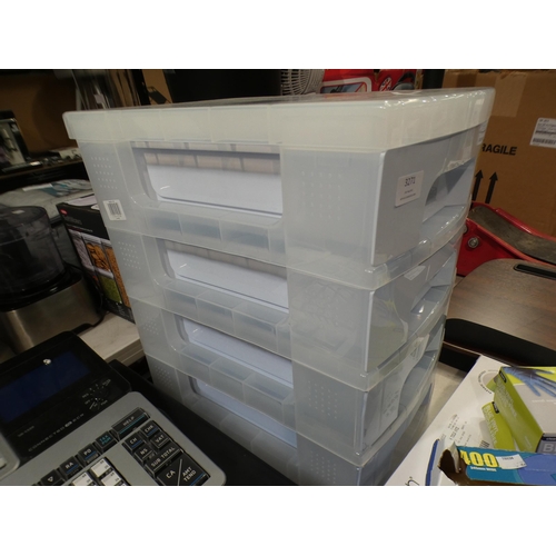 3271 - Really Useful Boxes, Four Drawer Tower (232-149) * This lot is subject to VAT