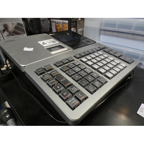 3273 - Casio Cash Register (SR-S500MD-SR) - no key, RRP £169.99 + VAT (232-136) * This lot is subject to VA... 