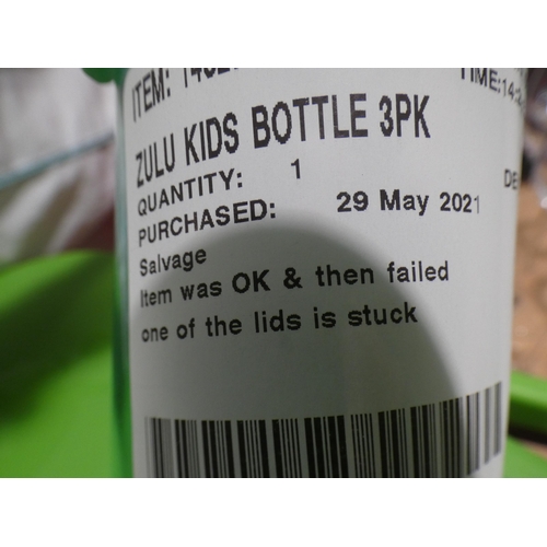 3289 - Zulu Kids Bottles (232-445) * This lot is subject to VAT